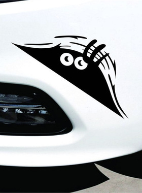 Peeking Monster Auto沙丘怪怪物车贴 偷看精灵汽车贴贴画装饰画