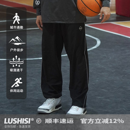 长裤美式运动LUSHISI速干直筒裤