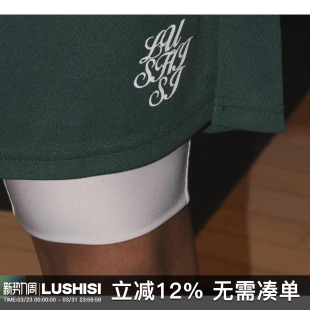 LUSHISI篮球三四分紧身裤 跑步训练高弹速干运动健身纯色 男打底裤