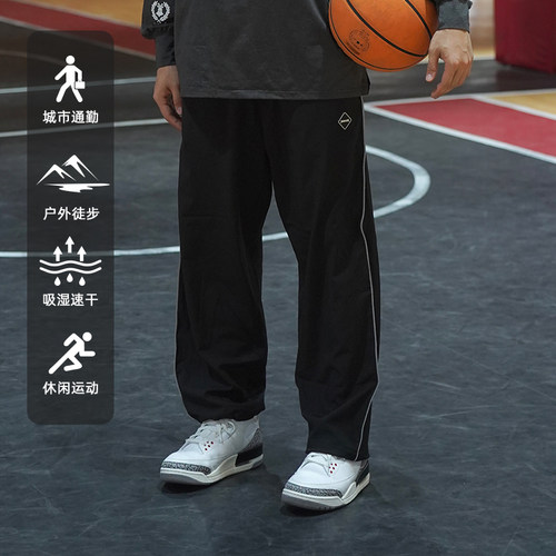 长裤美式运动LUSHISI速干直筒裤