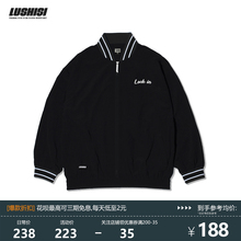 LUSHISI2020AW新款情侣宽松飞行员夹克潮流外套灯芯绒棒球服男装