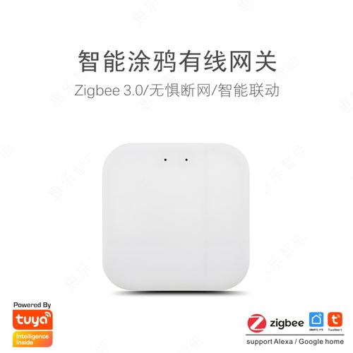 涂鸦智选有线网关THP10-Z智能家居智慧酒店Zigbee设备控制中心