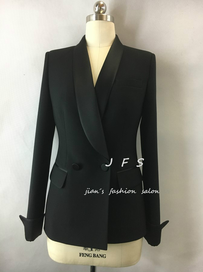 jfs明星同款长袖时尚外套小西装
