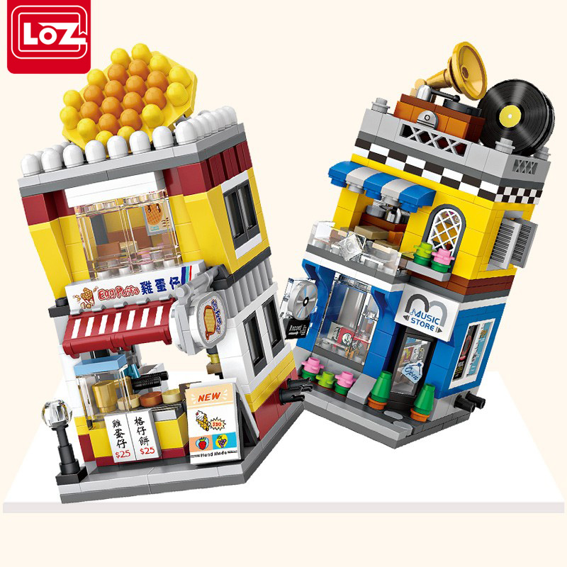 俐智loz小颗粒积木拼装玩