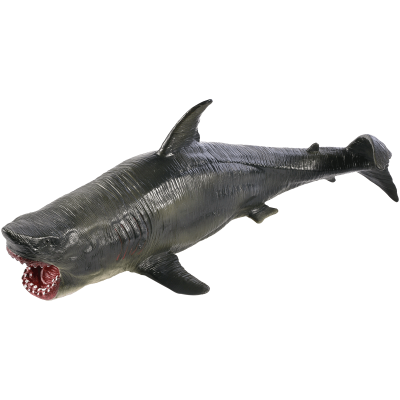 儿童海洋动物玩具空心鲨鱼锤头鲨巨齿鲨鲸鲨虎鲨蓝鲸大白鲨模型