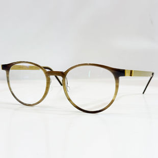 LINDBERG林德伯格眼镜框男女士时尚牛角内圈高端近视1849
