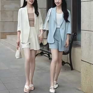 强推 清凉一夏 抗皱垂顺滑爽 西装 套装 短裤 冰感自由系列
