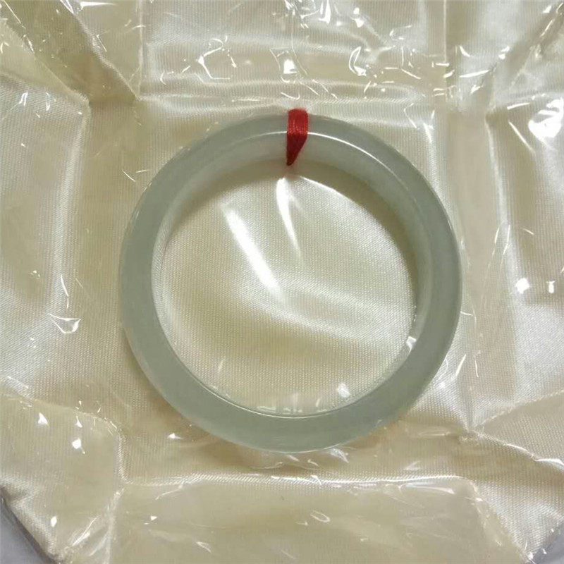 天然老坑翡翠手镯b货 冰种 缅甸翡翠玉手镯