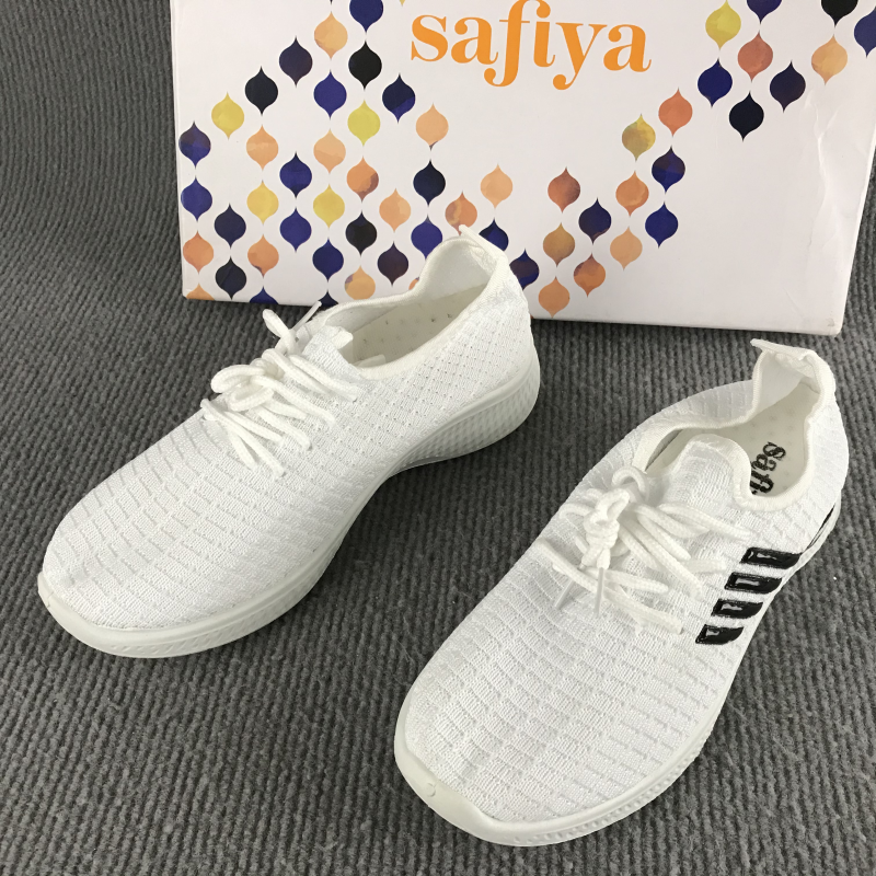 Safiya/索菲娅正品女鞋断码撤柜春秋网面鞋摇摇底轻便休闲运动鞋