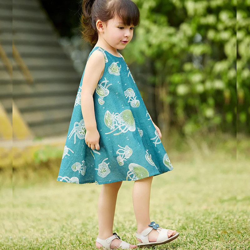 圣宝度伦女童背心连衣裙夏季薄款图片