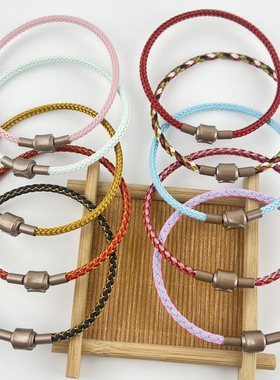 3mm防水钢丝绳手绳穿3D硬金转运