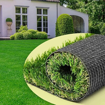 Artificial Turf Realistic Synthetic Grass, 1.38