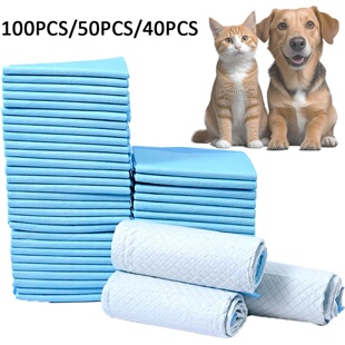 100/50/40/20PCS Absorbent Dogs Diapers Disposable Puppy Tra