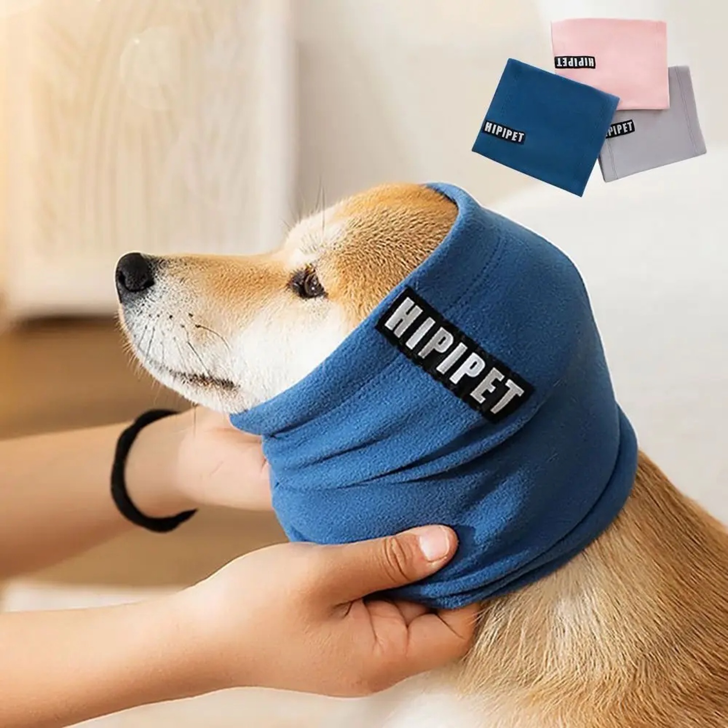 Dog Grooming Earmuffs Soft Warm Noise-Proof Earmuffs Pet Ea