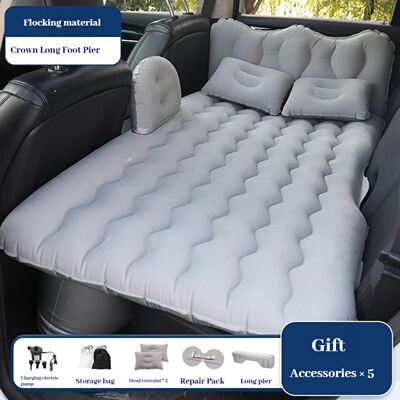 Portable Foldable Inflatable  Back Seat Bed Car Air Mattres