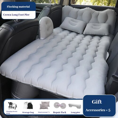 Portable Foldable Inflatable  Back Seat Bed Car Air Mattres
