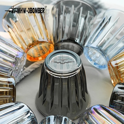 MHW-3BOMBER Vacuum Electroplated Glass Coffee Cup 90ml for