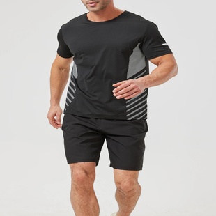 Sleeves 2025 Tracksuit For Black Size Summer Set Men USA
