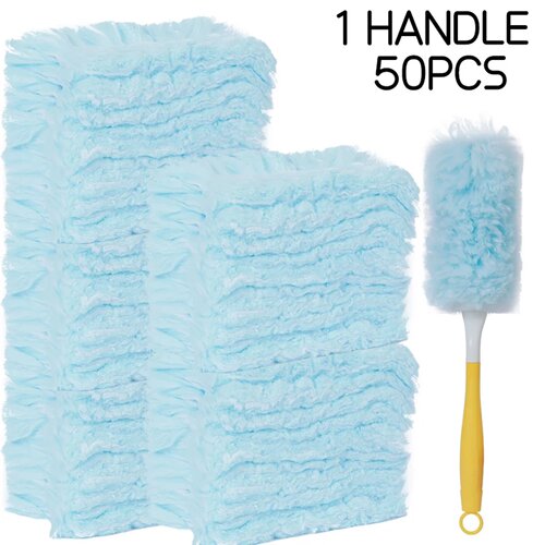 Double sided 360 ° electrostatic dust duster is used for la