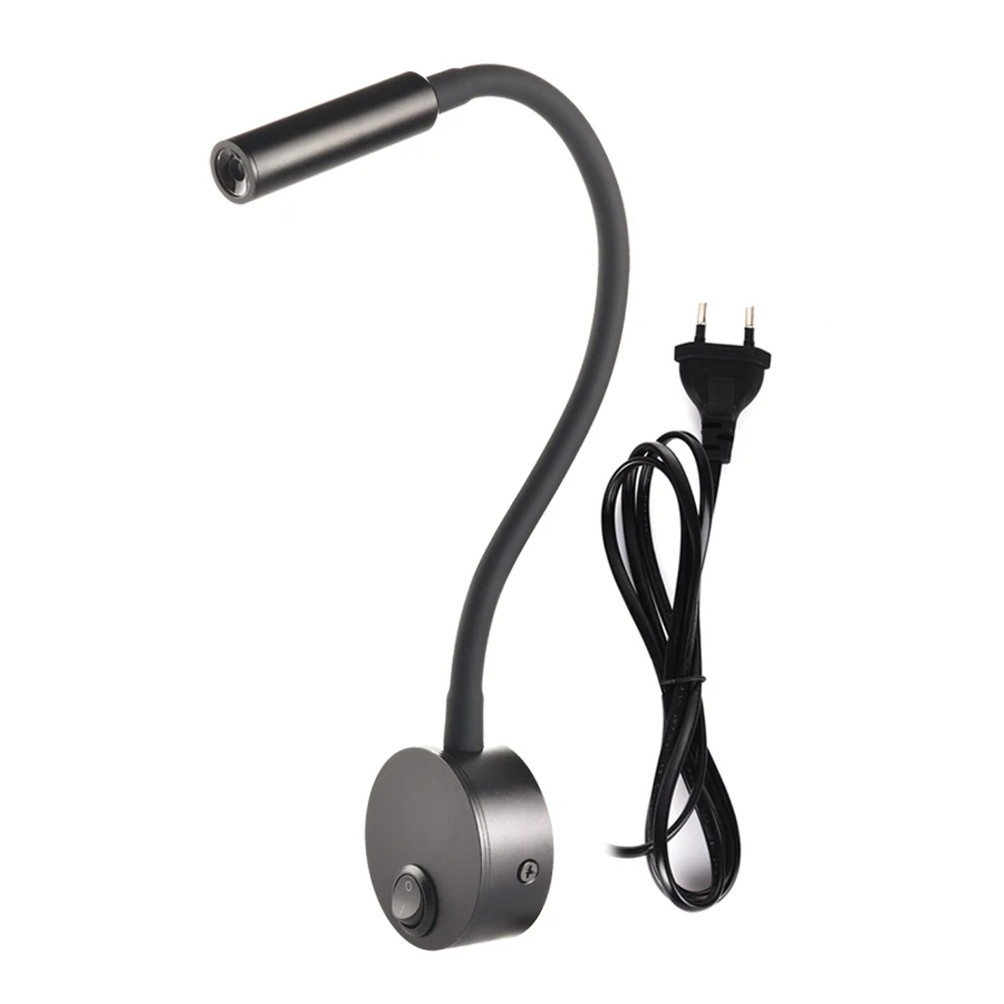 Wall Lmap Sconces Clamp light 3W Bedroom Lamp on/off Switch
