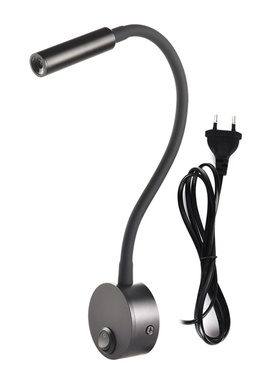 Wall Lmap Sconces Clamp light 3W Bedroom Lamp on/off Switch