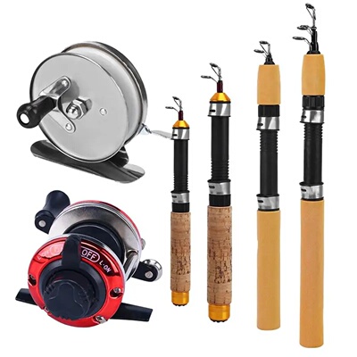 Telescoping Ice Fishing Rod Set Carbon Fiber Ice Fishing Ro