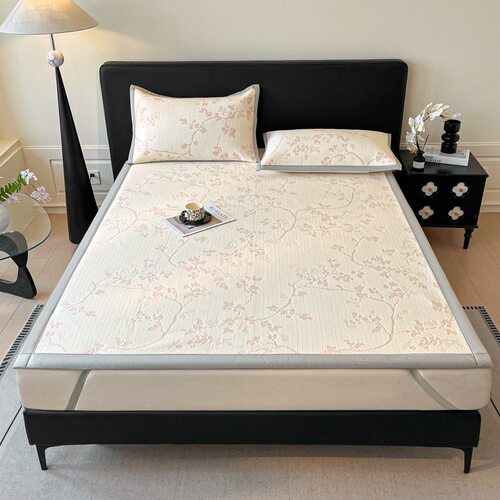 A-Class 100% PE Fiber Thick Jacquard Ice Bean Cooling Mat