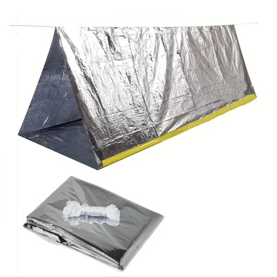 2-Person Outdoor Camping Tent Waterproof Lifesaving Tent Em