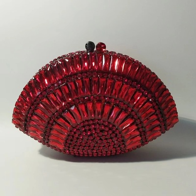 XIYUAN Luxury Glitter Clutch Purses Rhinestones Evening Bag