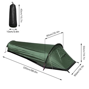 Backpacking Tent Outdoor Hiking Camping Sleeping Bag Tent W