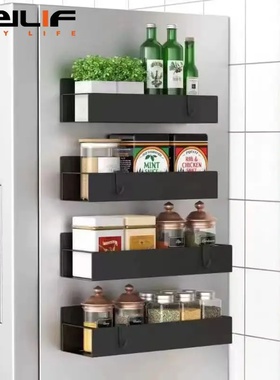 Multifunctional Magnetic Classic Storage Rack Kitchen Refri