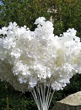 50-500 Pcs White Branches Gypsophila Artificial Plants Cher