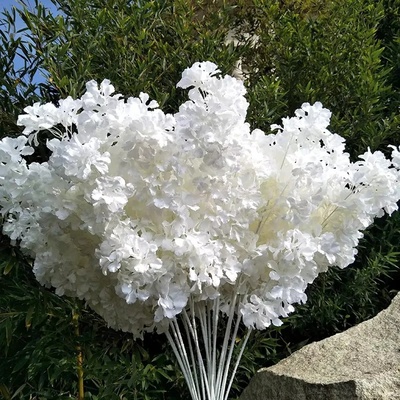 50-500 Pcs White Branches Gypsophila Artificial Plants Cher