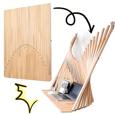 Folding Desk Wall Mounted Invisible Computer Table Fashiona