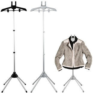 85-160cm Adjustable Clothes Steamer Rack Telescopic Vertica