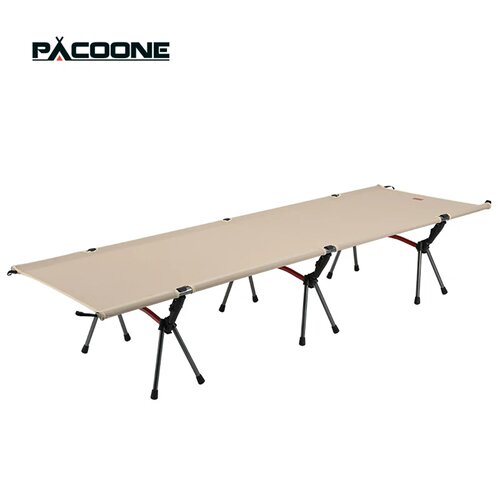PACOONE Camping Cot  Folding Camping Bed Portable Outdoor B
