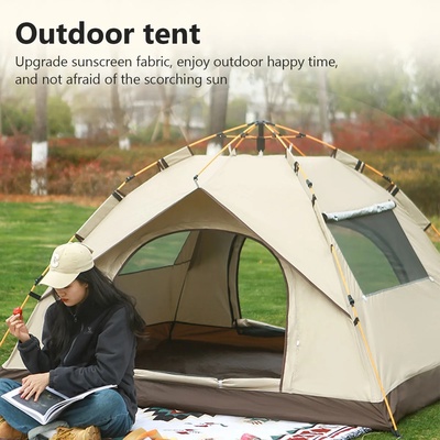 Outdoor Folding Camping Tent Portable Waterproof Sunshine-p