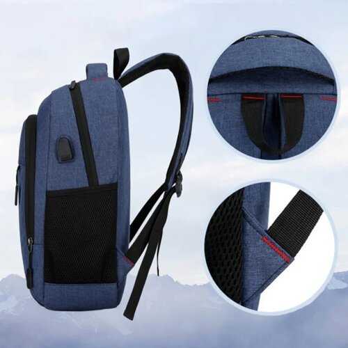 Nylon Backpack Simple And Fashionable Casual Backpack Busin
