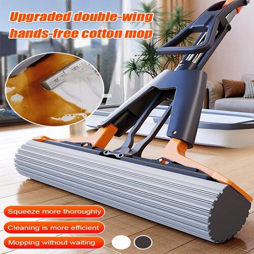 Household Lazy Thickened Sponge Mop Handfree Wash Absorbent