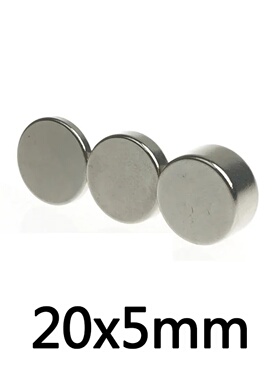 20x5 mm Strong Magnets 20mmx5mm  Disc Magnet  20x5mm For Ho