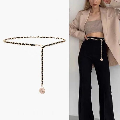 Belts for Women Personality Women Chain Belt Punk Rock Meta
