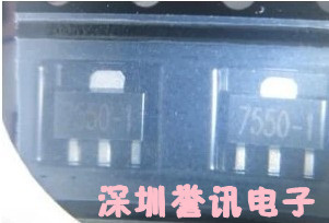 一个【直拍】HT7550A-1 7550 SOT-89 三端稳压芯片/稳压管 进口
