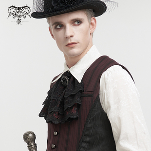 英伦正装 新郎婚礼韩版 领结男士 钢铁老爷哥特朋克夜店原创领花衬衫