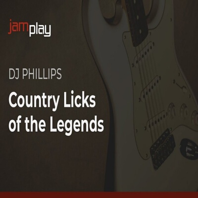 JamPlay Country Licks of the Legends DJ Phillips 乡村吉他+音