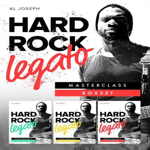 Hard Rock Legato Masterclass BoxSet Al Joseph 3套JTC吉他连奏