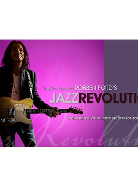 TrueFire Jazz Revolution Robben Ford 爵士吉他革命教程+音视谱