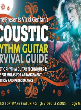 TrueFire Acoustic Rhythm Guitar Survival Guide Vicki Genfan
