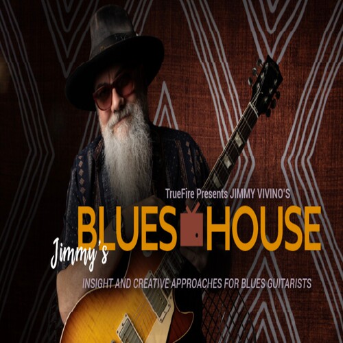 TrueFire Jimmy's Blues House Jimmy Vivino 布鲁斯吉他+音视谱