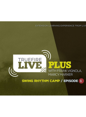 TrueFire Live Plus Swing Rhythm Camp 1 Frank Vignola爵士吉他