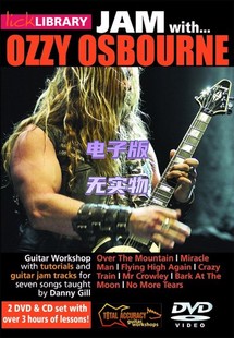 Ozzy 音 Osbourne Jam with Library 奥兹吉他独奏视频教程 Lick